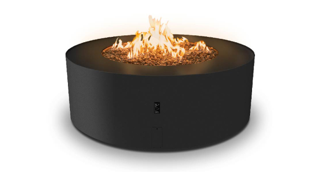Outdoor Automatic Gas Fireplace Galio Star Black