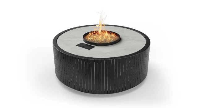 Outdoor Manual Gas Fireplace Stella Table Kovik