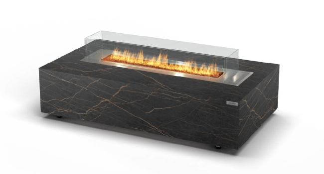 Freestanding Outdoor Automatic Bioethanol Fireplace Cabo Table Laurent