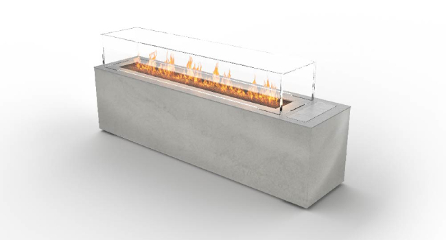 Outdoor Freestanding Automatic Bioethanol Fireplace Cabo Kreta